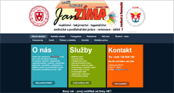 Desktop Screenshot of jan-zima.cz